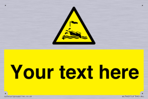 Custom Warning wind over tide conditions